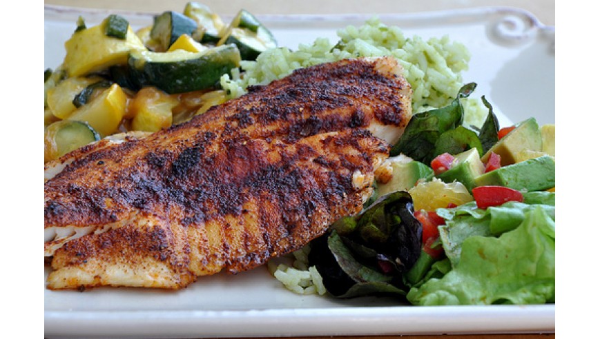 Grilled Fish With Pepper Sauce