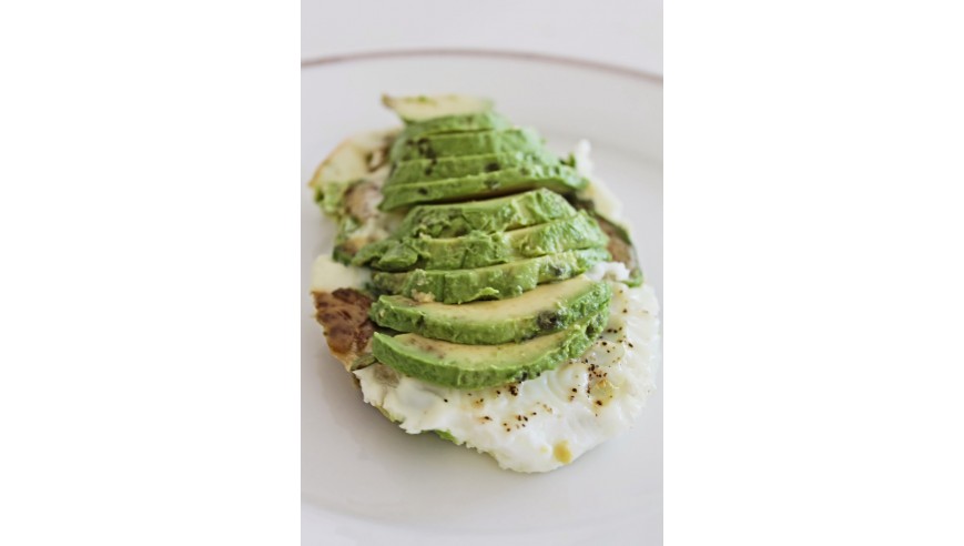 Avocado with Egg Whites