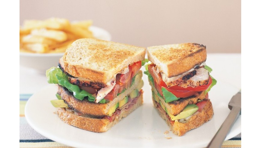 Club Sandwich Grilled Chicken 